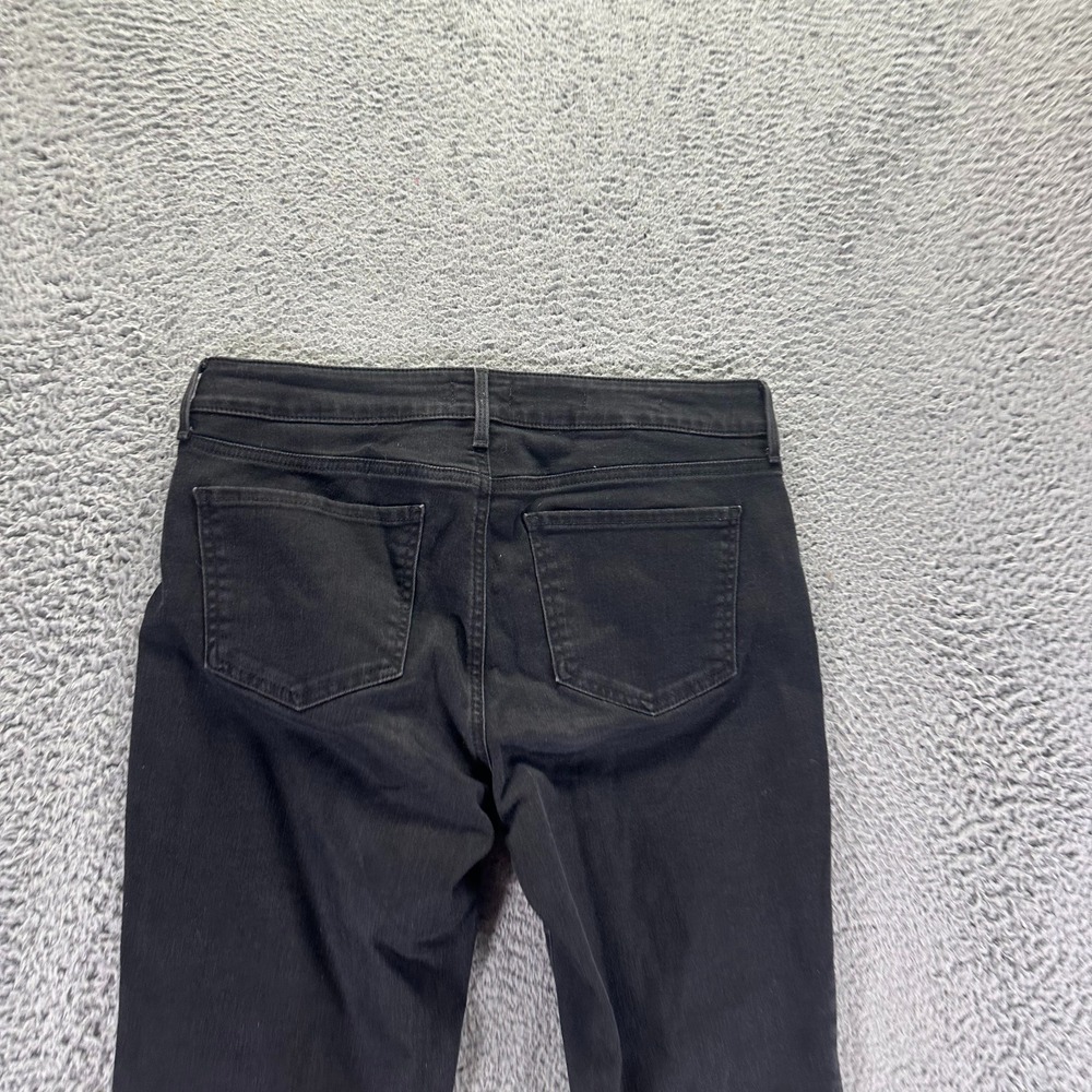 NYDJ Marilyn Jeans Women's 10 Black Cotton Denim Straight Leg Workwear Travel - Picture 6 of 11